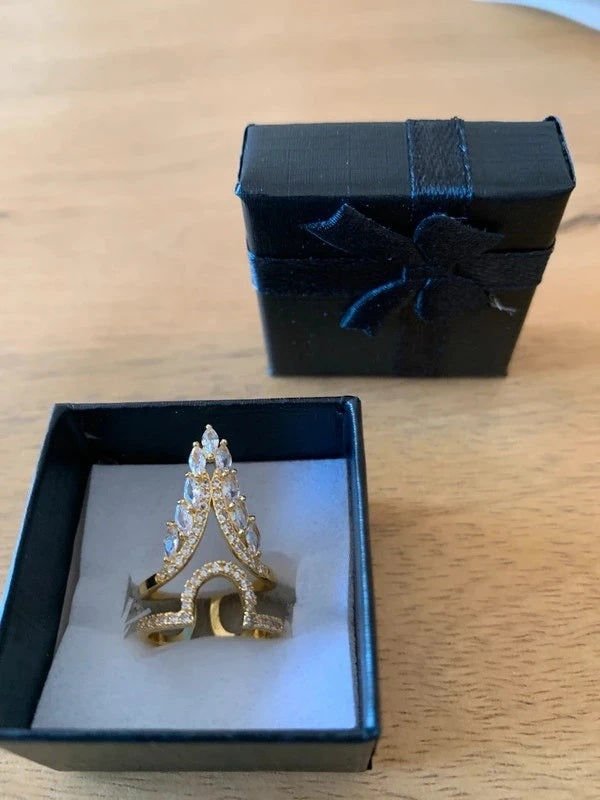 Bague d'ongle Éclat – Dorée