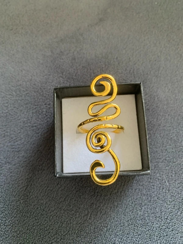 Bague Arabesque dorée