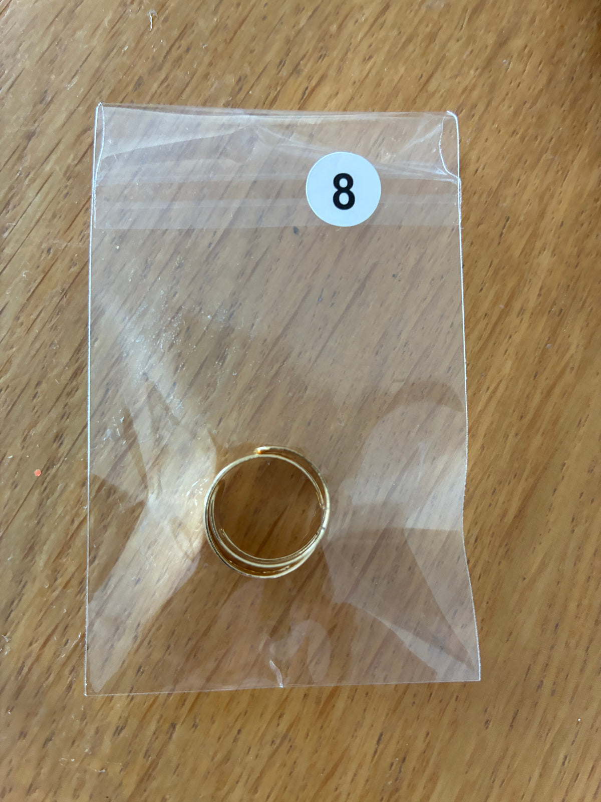 Lot de 2 bagues d'orteil Élégance dorées – ajustables