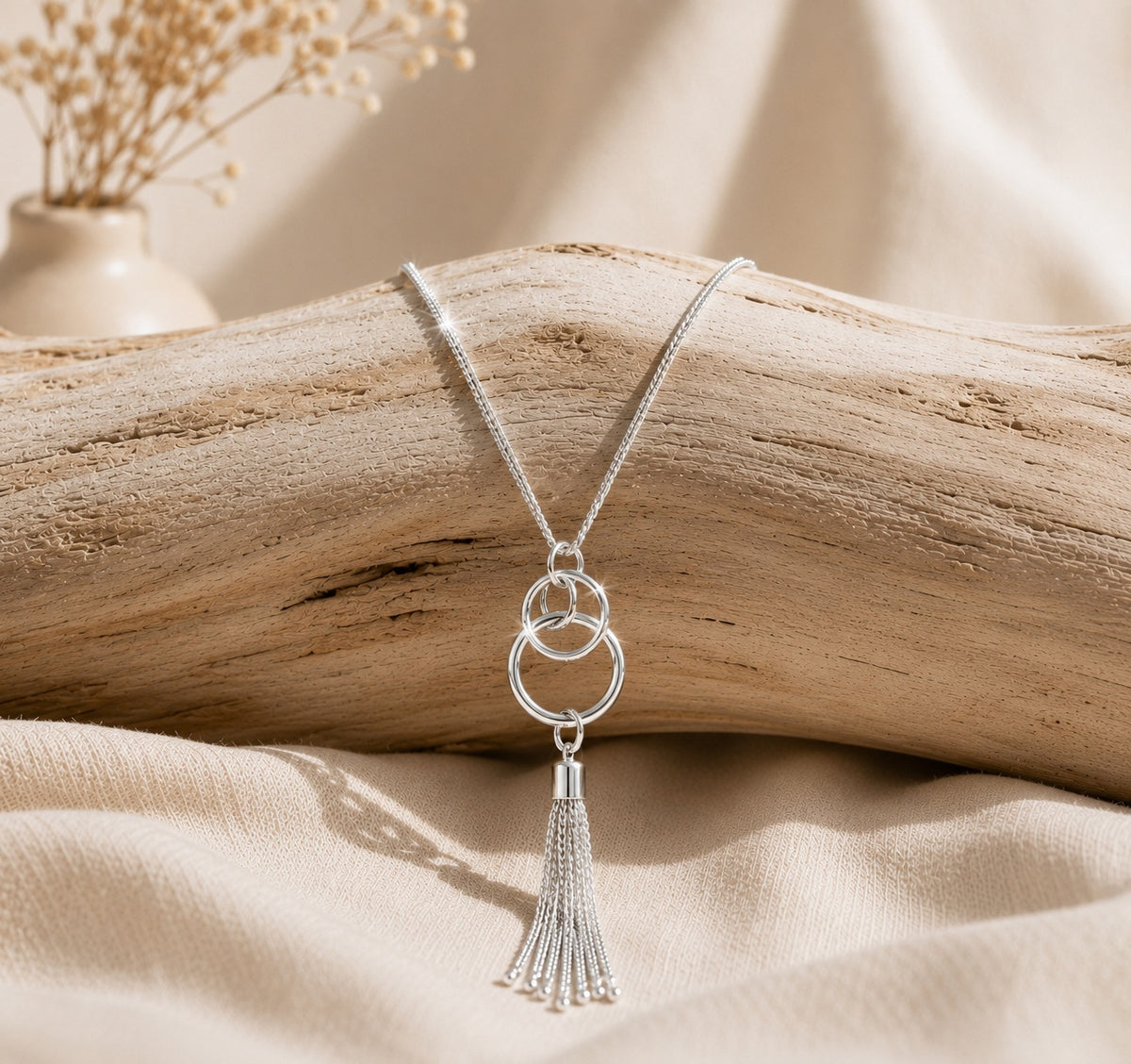 Collier Infinity argenté