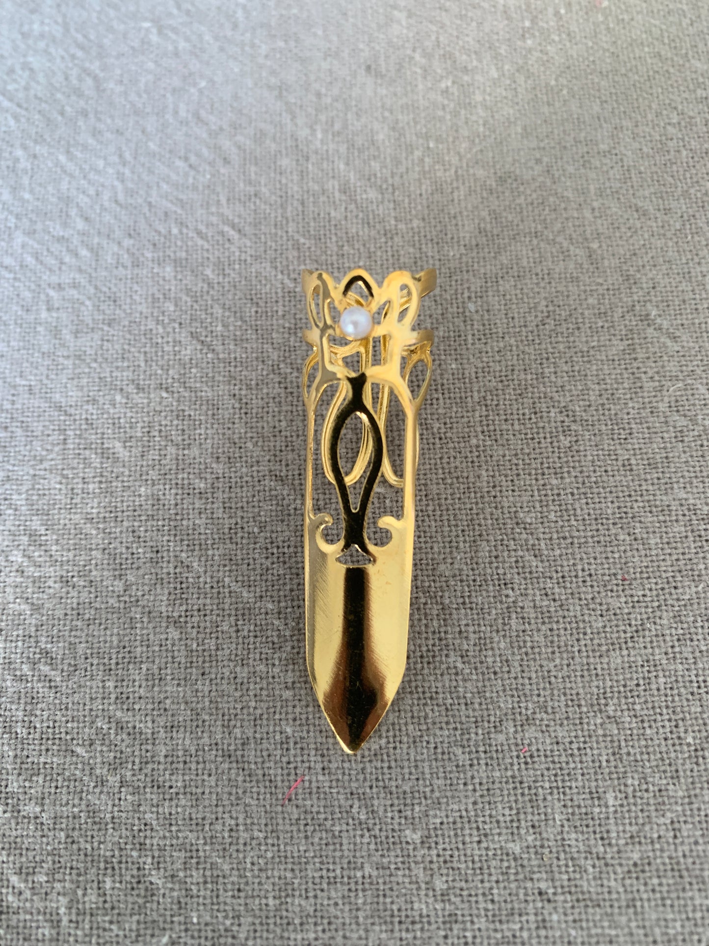 Griffe Royale dorée – ajustable
