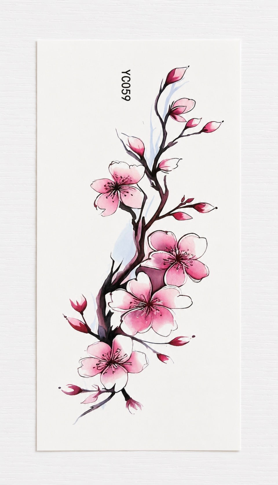 Tatouage éphémère fleurs de cerisier N°2