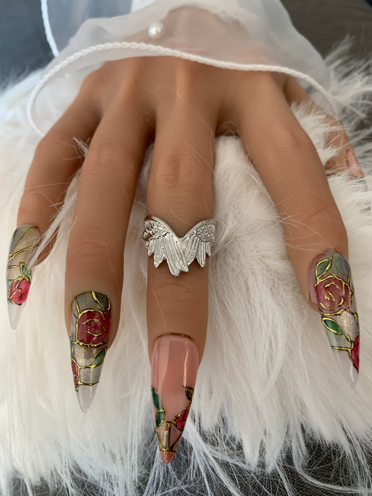 Bague Ailes d'ange – Argentée