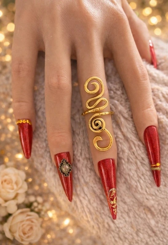 Bague Arabesque dorée