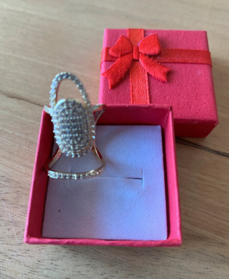Bague d'ongle Prestige dorée