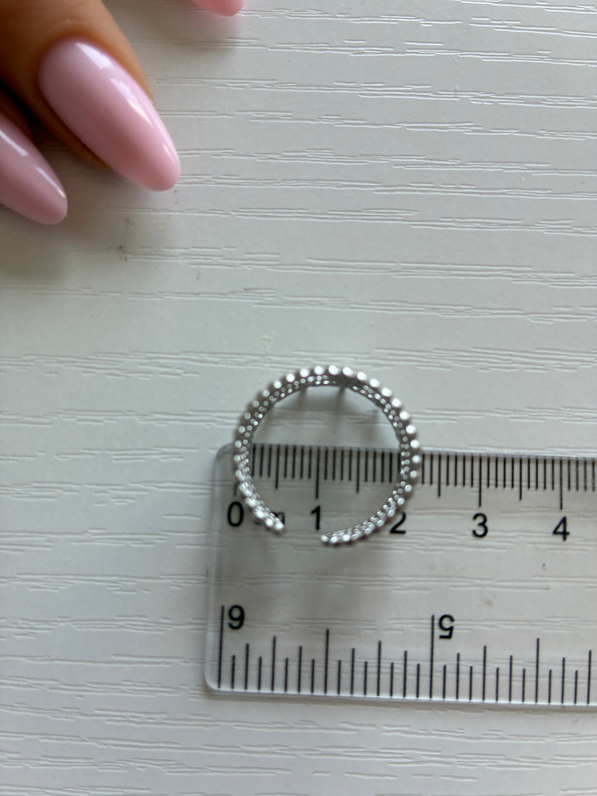 Bague Soleil argentée ajourée – Acier inoxydable – Ajustable