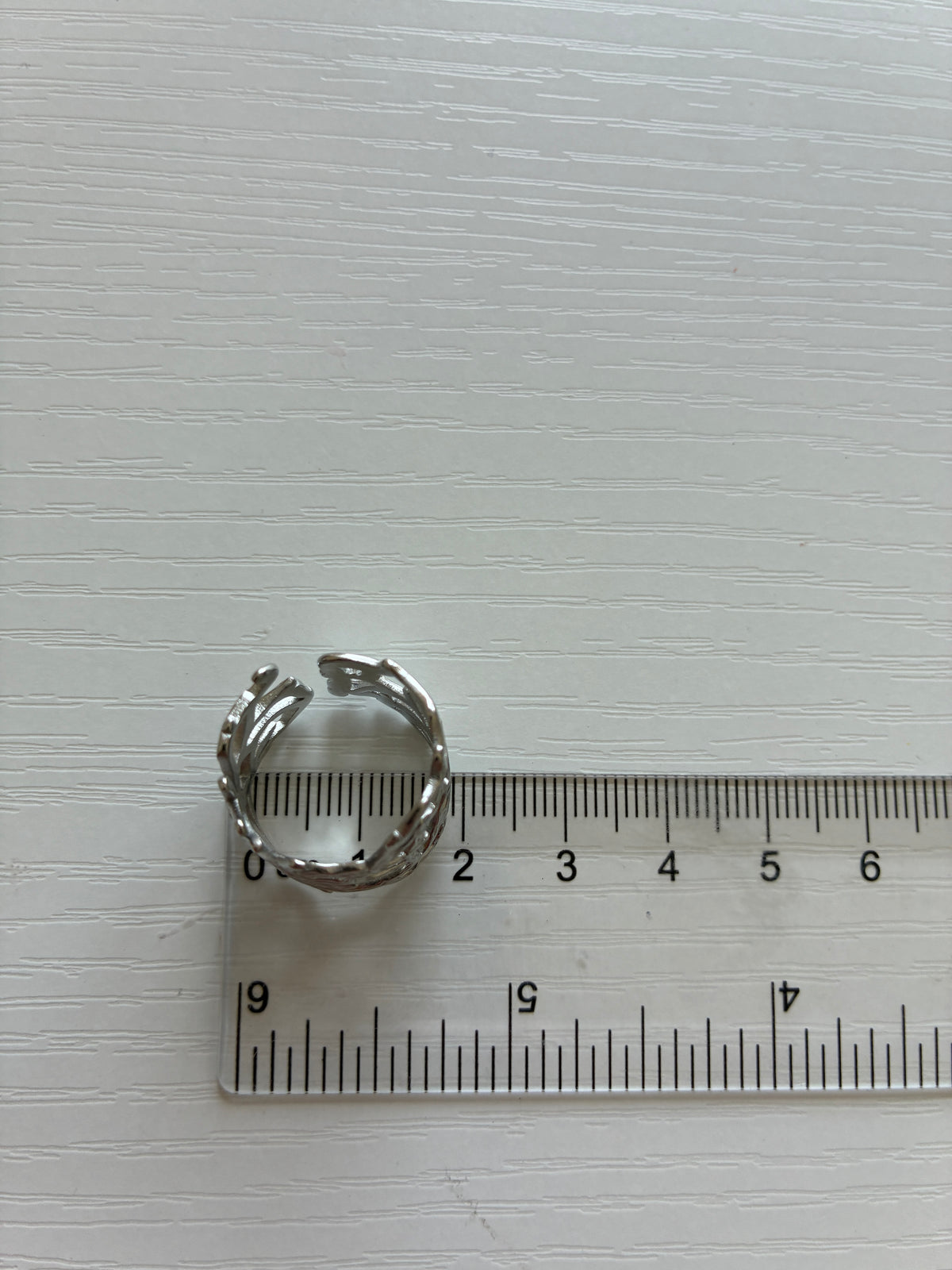 Bague Soleil argentée multi-rangs – Acier inoxydable – Ajustable