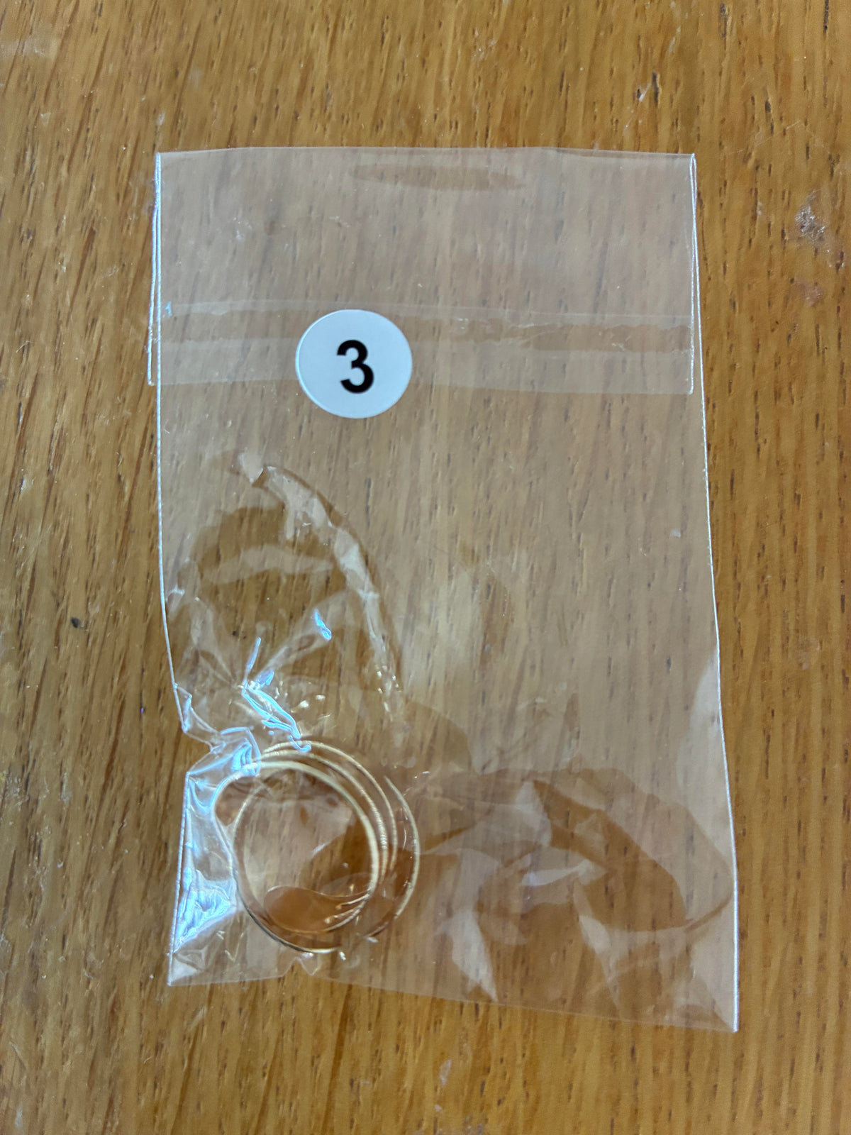 Lot de 2 bagues d'orteil Harmonie dorées – ajustables