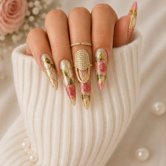 Bague d'ongle Prestige dorée