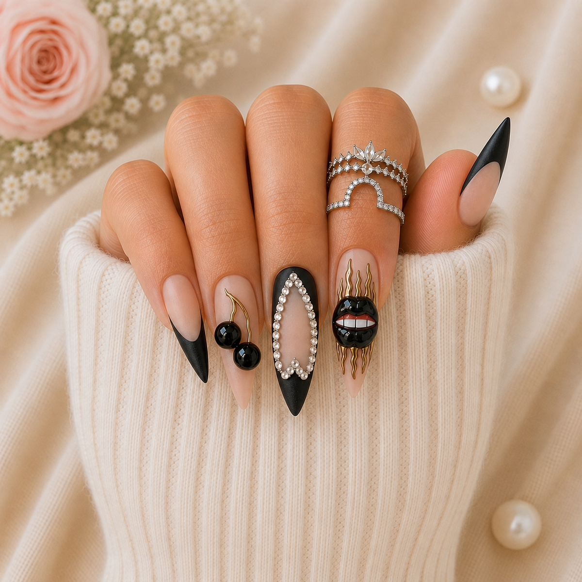 Black Cherry Kiss – Stiletto L