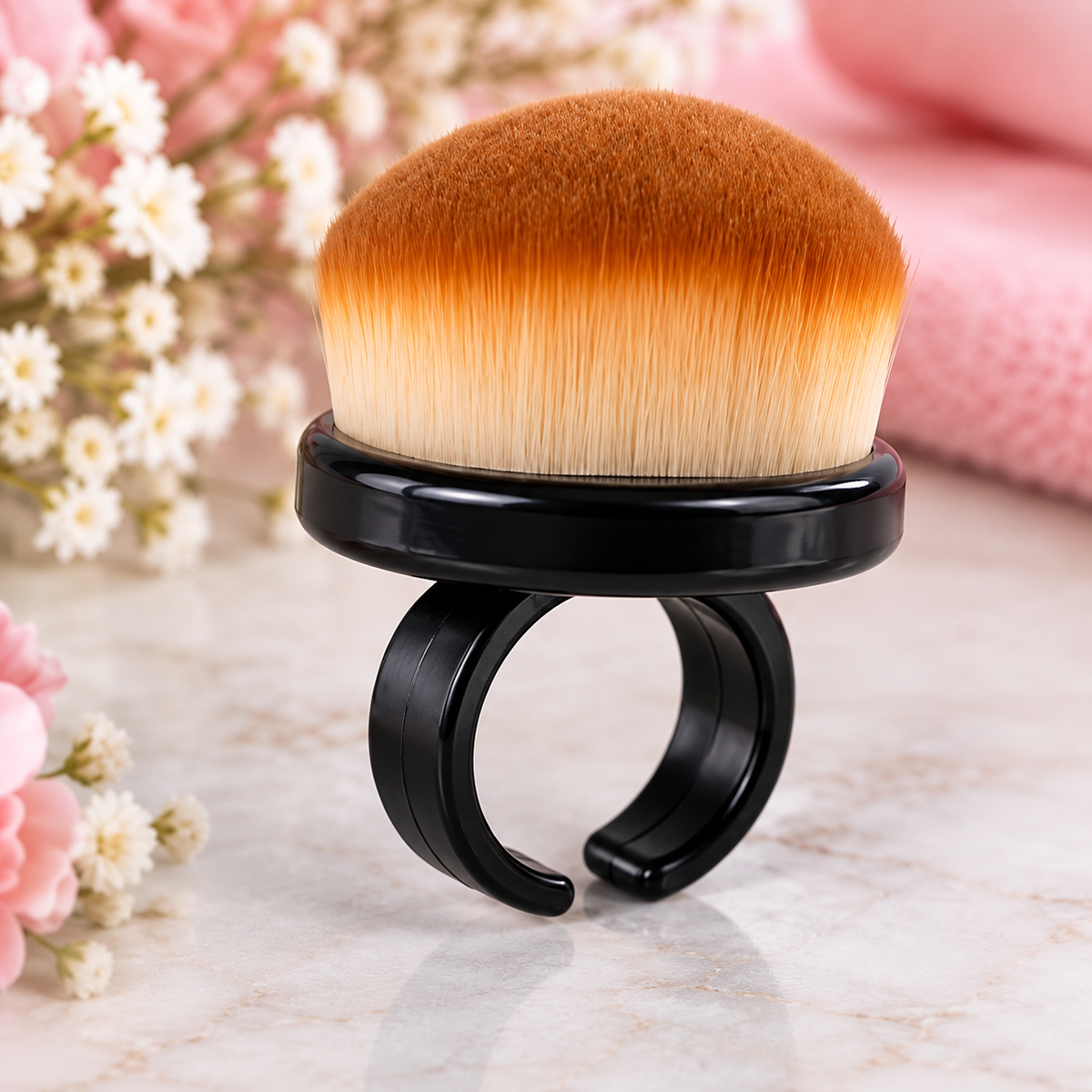 Brosse à ongles à porter au doigt – Poils souples
