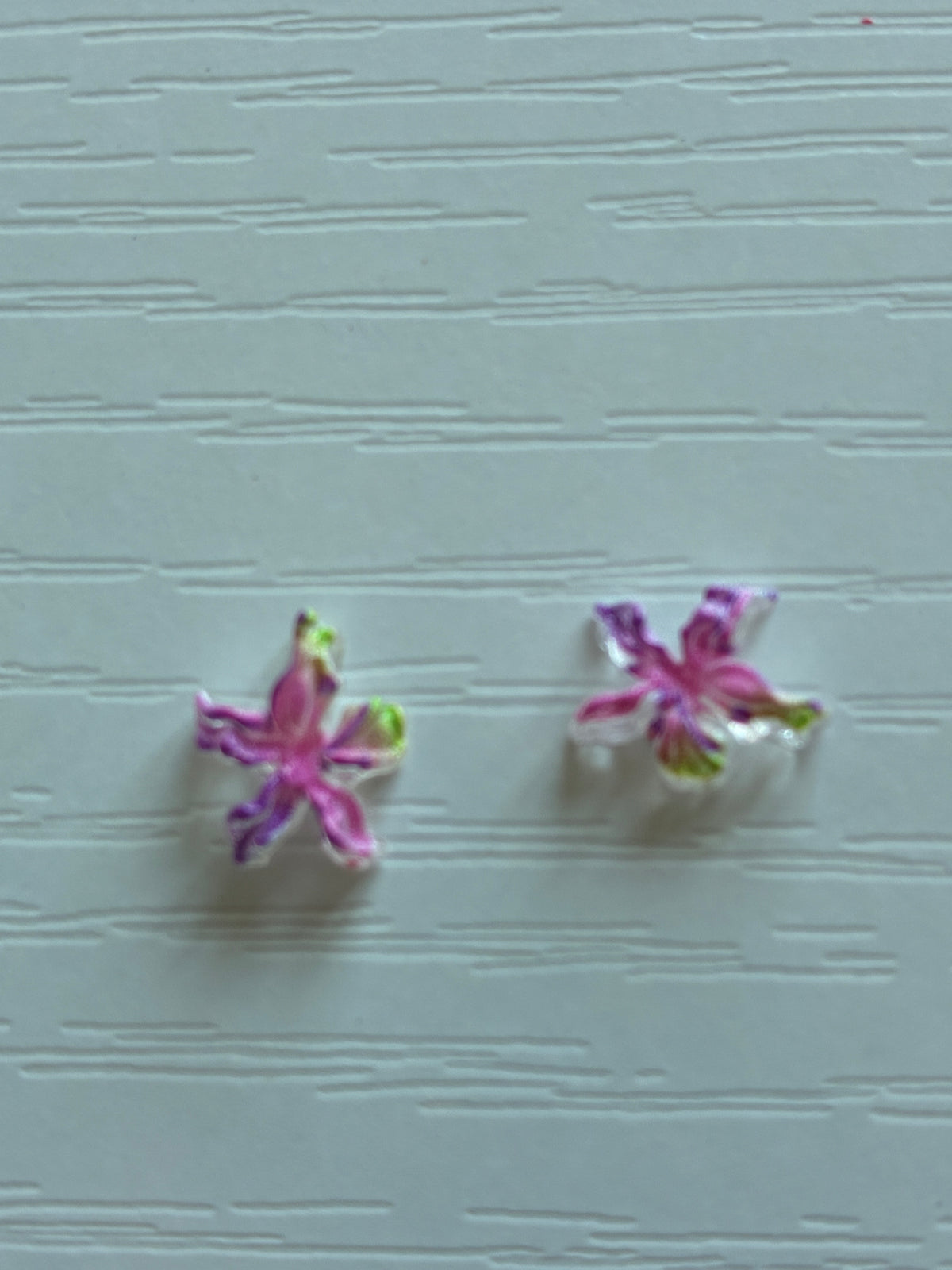 Fleurs 3D violettes et roses – Lot de 20