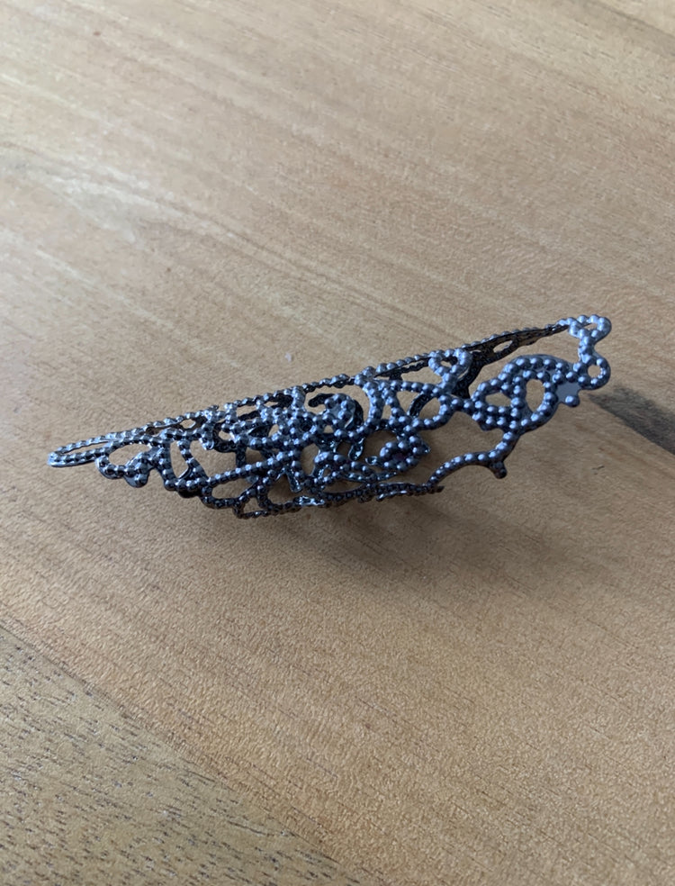 Griffe Impériale argent vieilli – ajustable