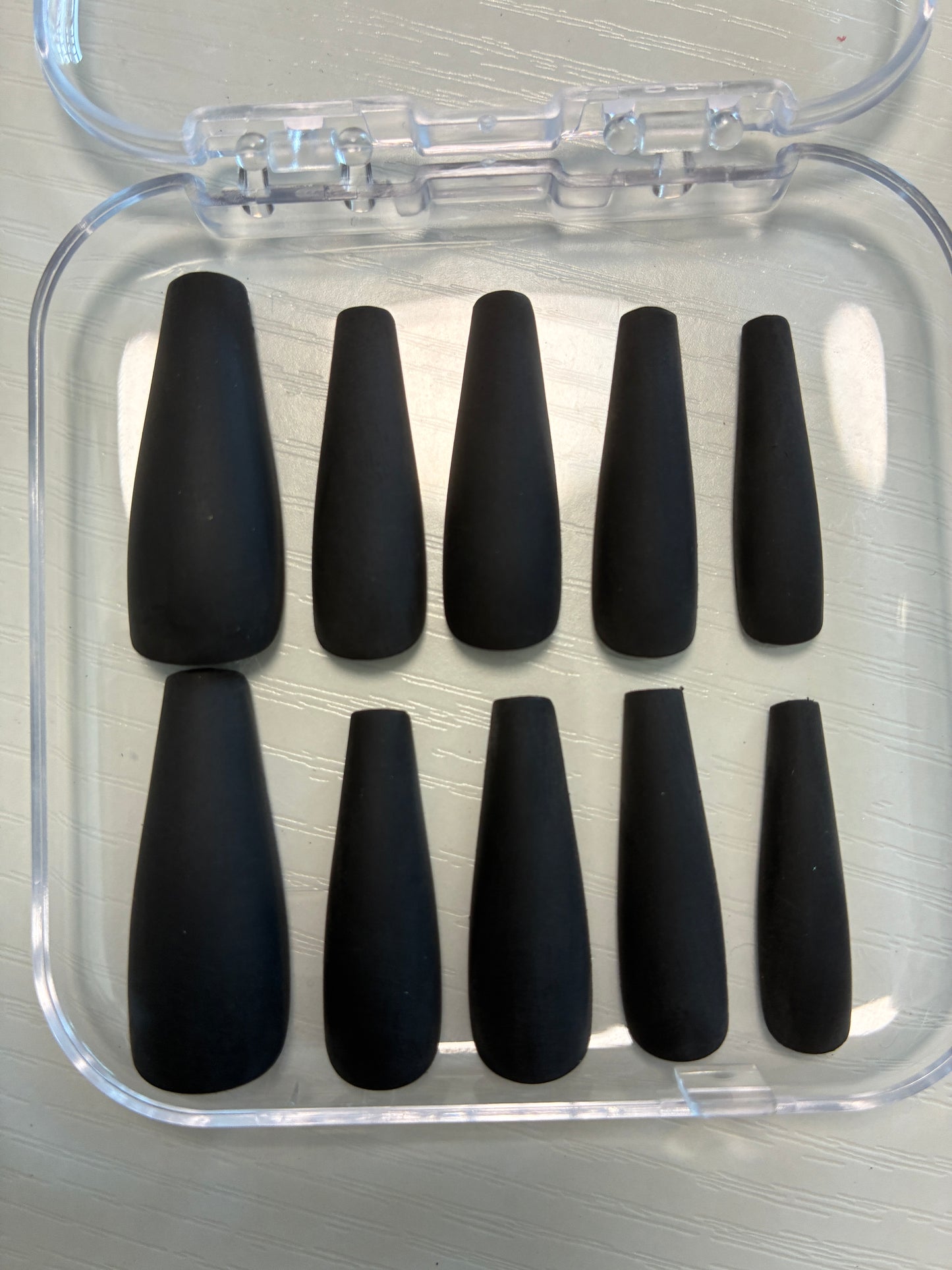 Les Essentiels – Ébène mat – Ballerine L
