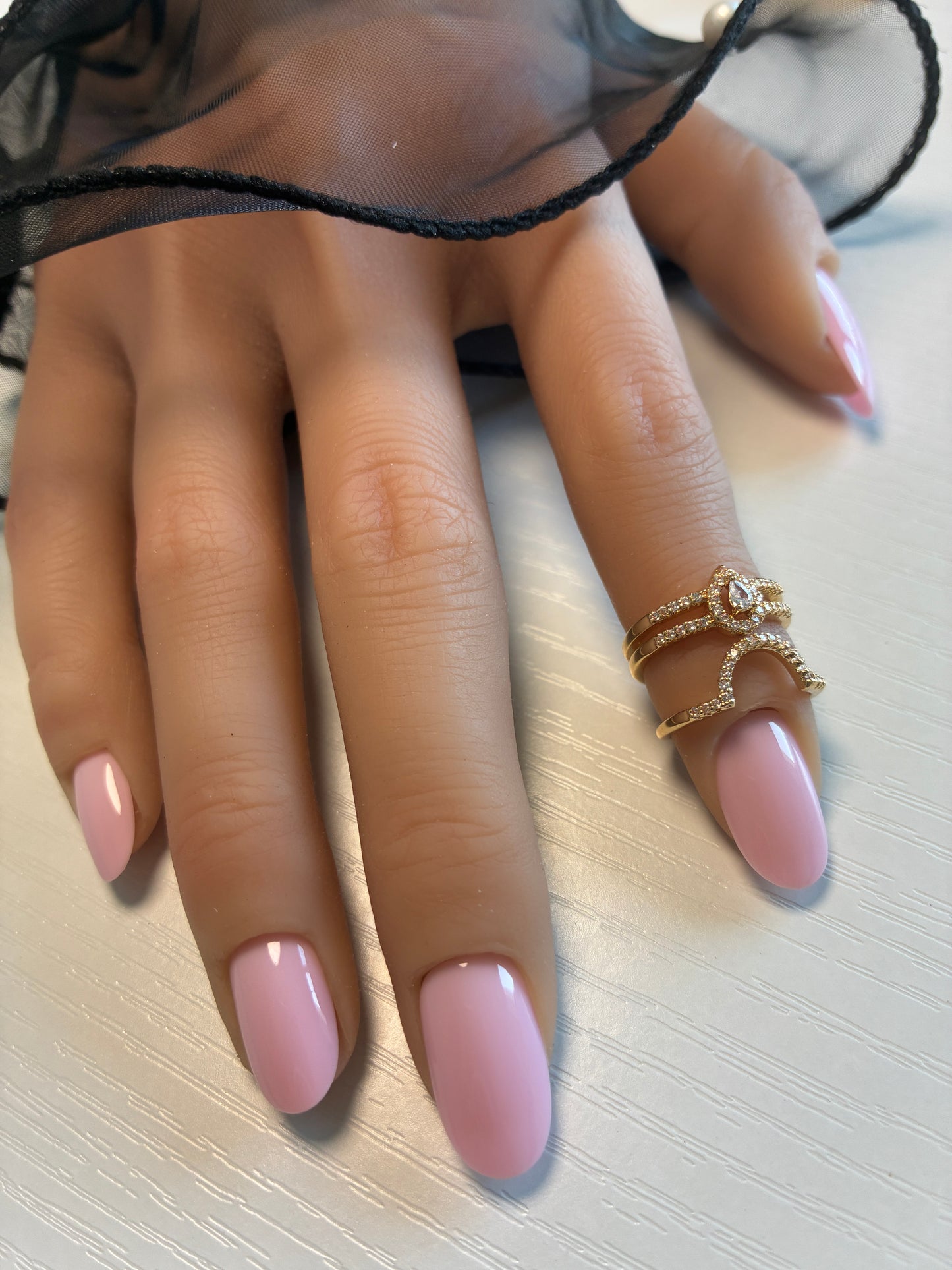 Les Essentiels – Rose dragée – Rond court XS