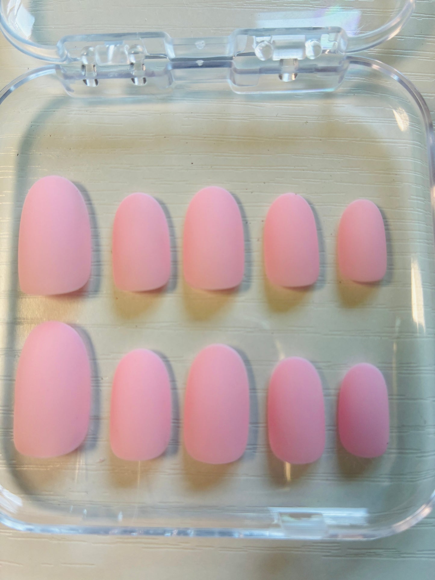 Les Essentiels – Rose dragée mat – Rond court XS