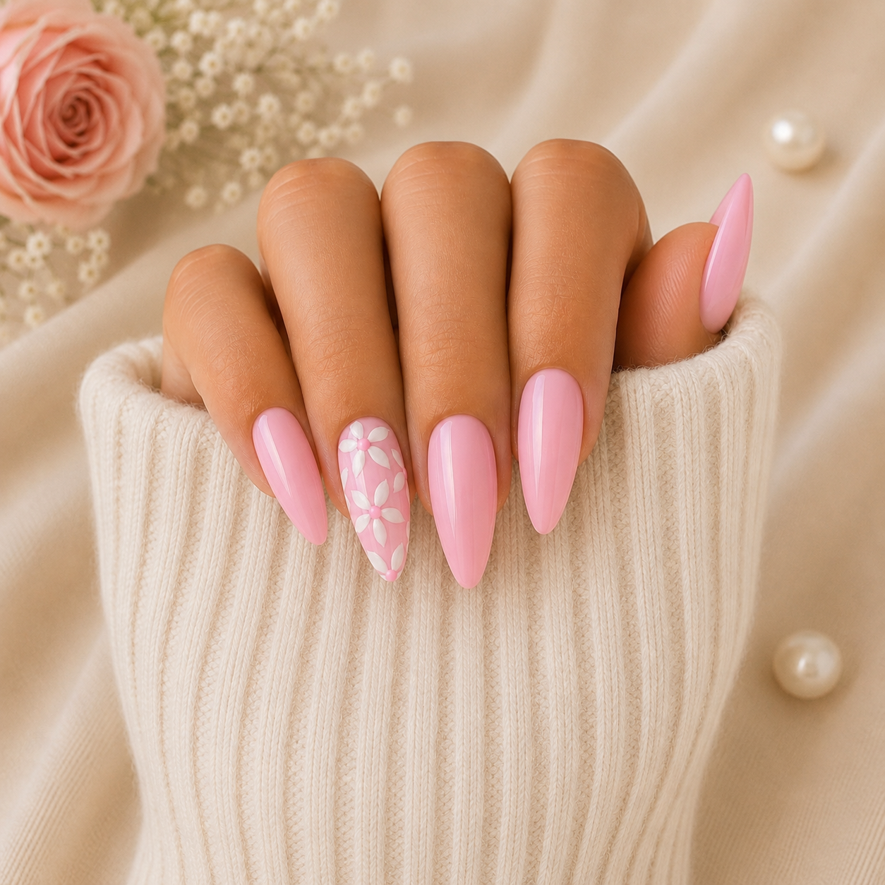 Les Essentiels Signature – Élise rose – Amande M