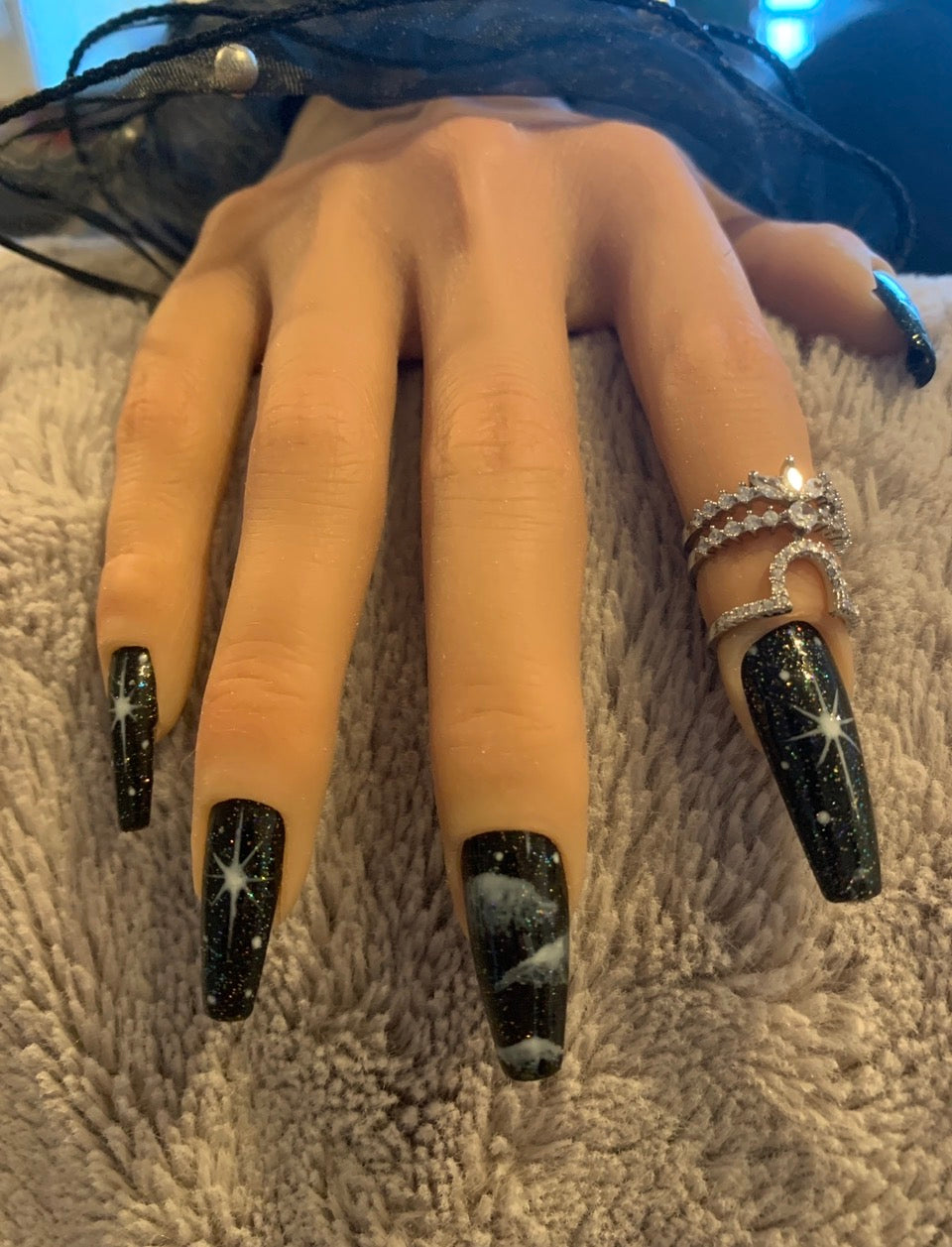 Nuit Étoilée Black – Ballerine L