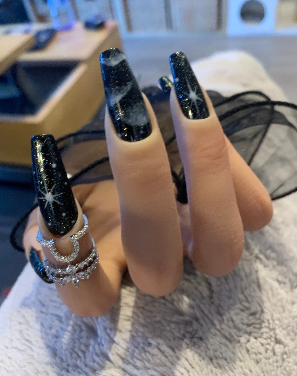 Nuit Étoilée Black – Ballerine L
