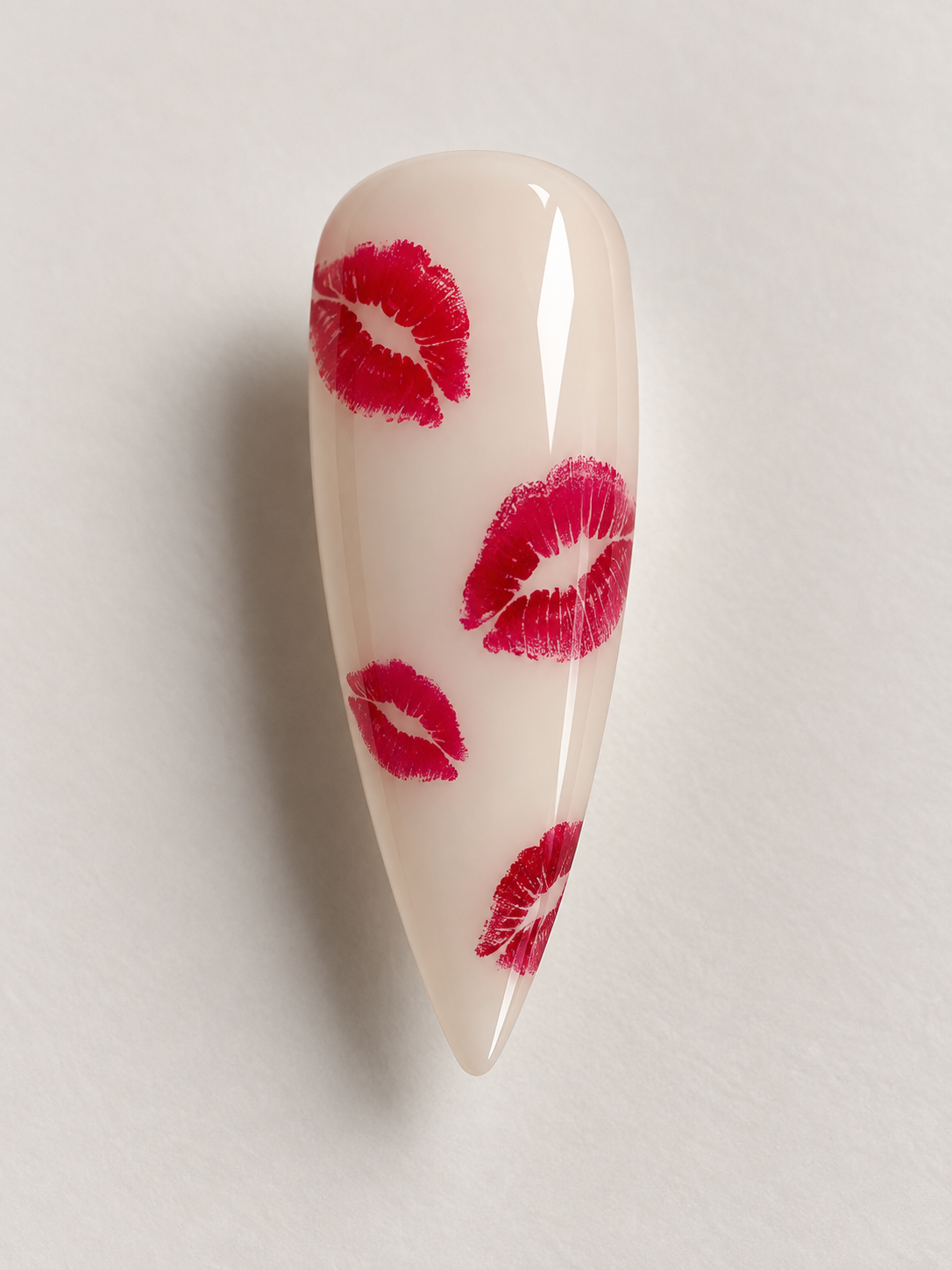 Stickers pour ongles – Bouches rouges