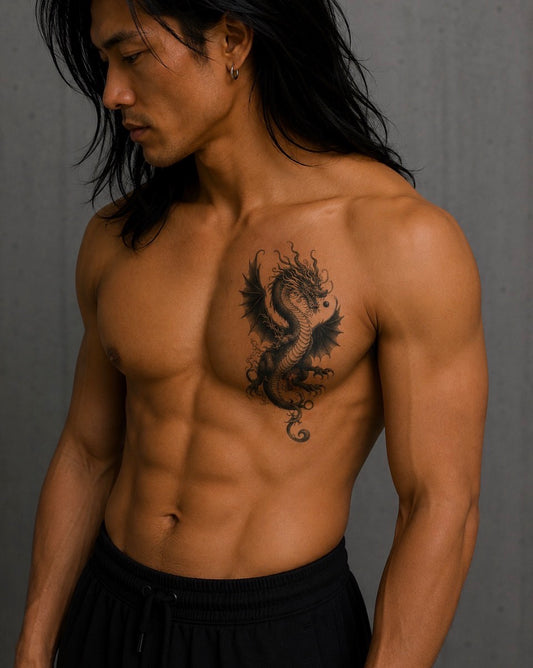 Tatouage éphémère dragon N°2