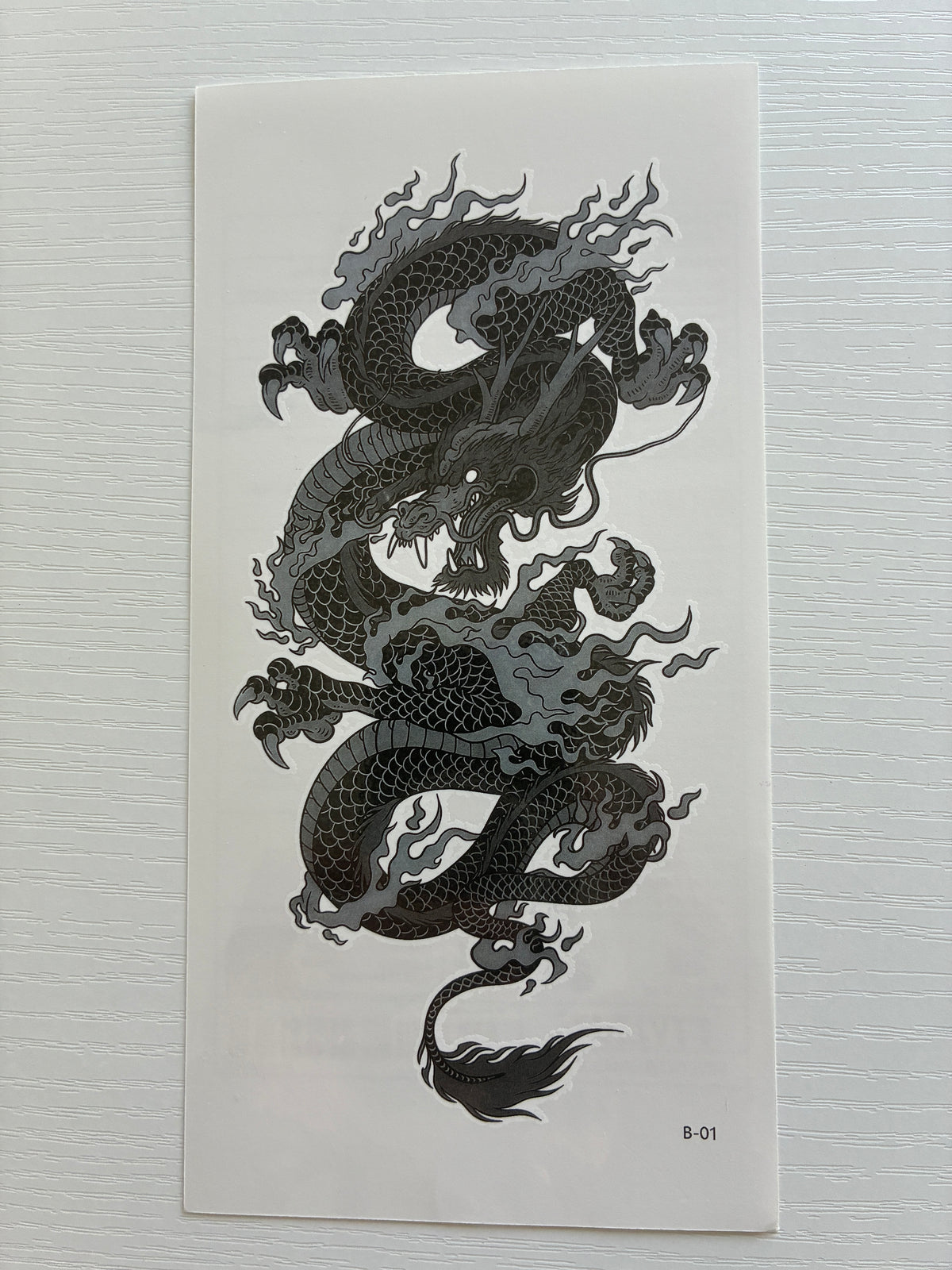 Tatouage éphémère dragon N°6