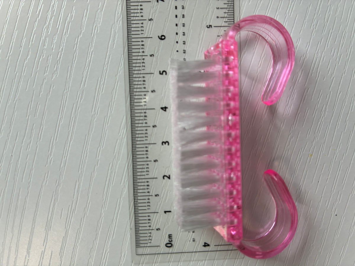 Brosse à ongles rose – Nettoyage manucure