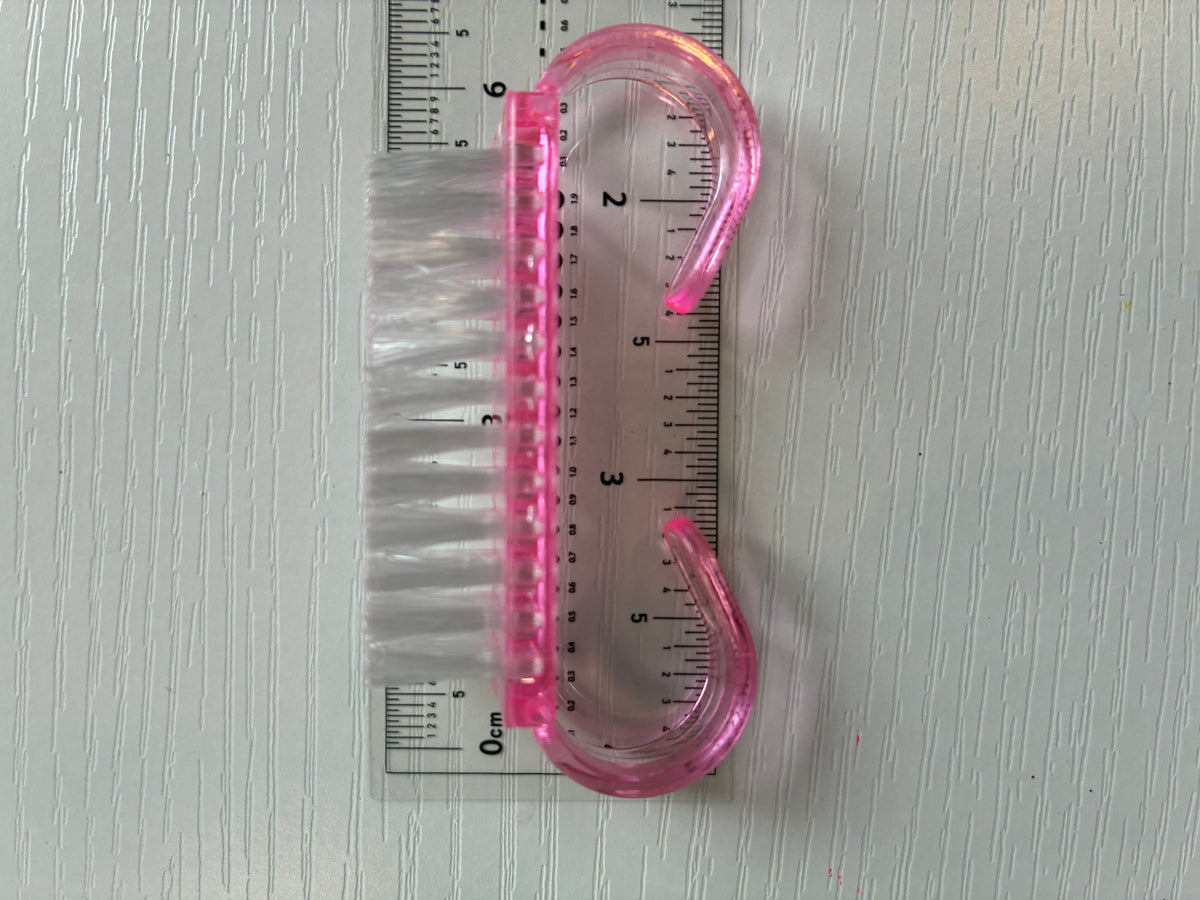 Brosse à ongles rose – Nettoyage manucure