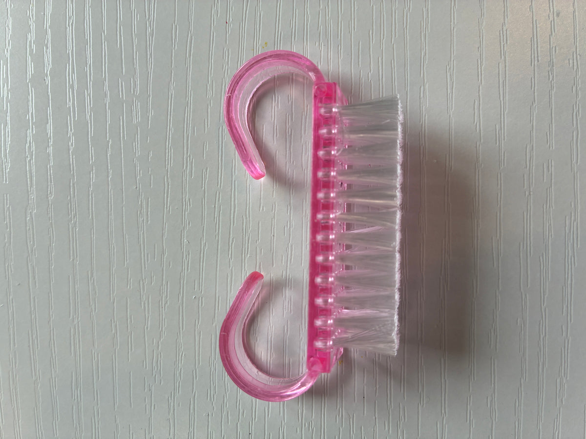 Brosse à ongles rose – Nettoyage manucure