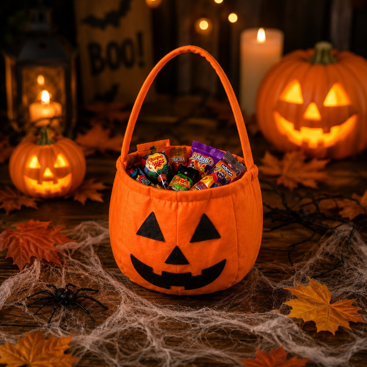 Petit sac à bonbons Citrouille – Halloween