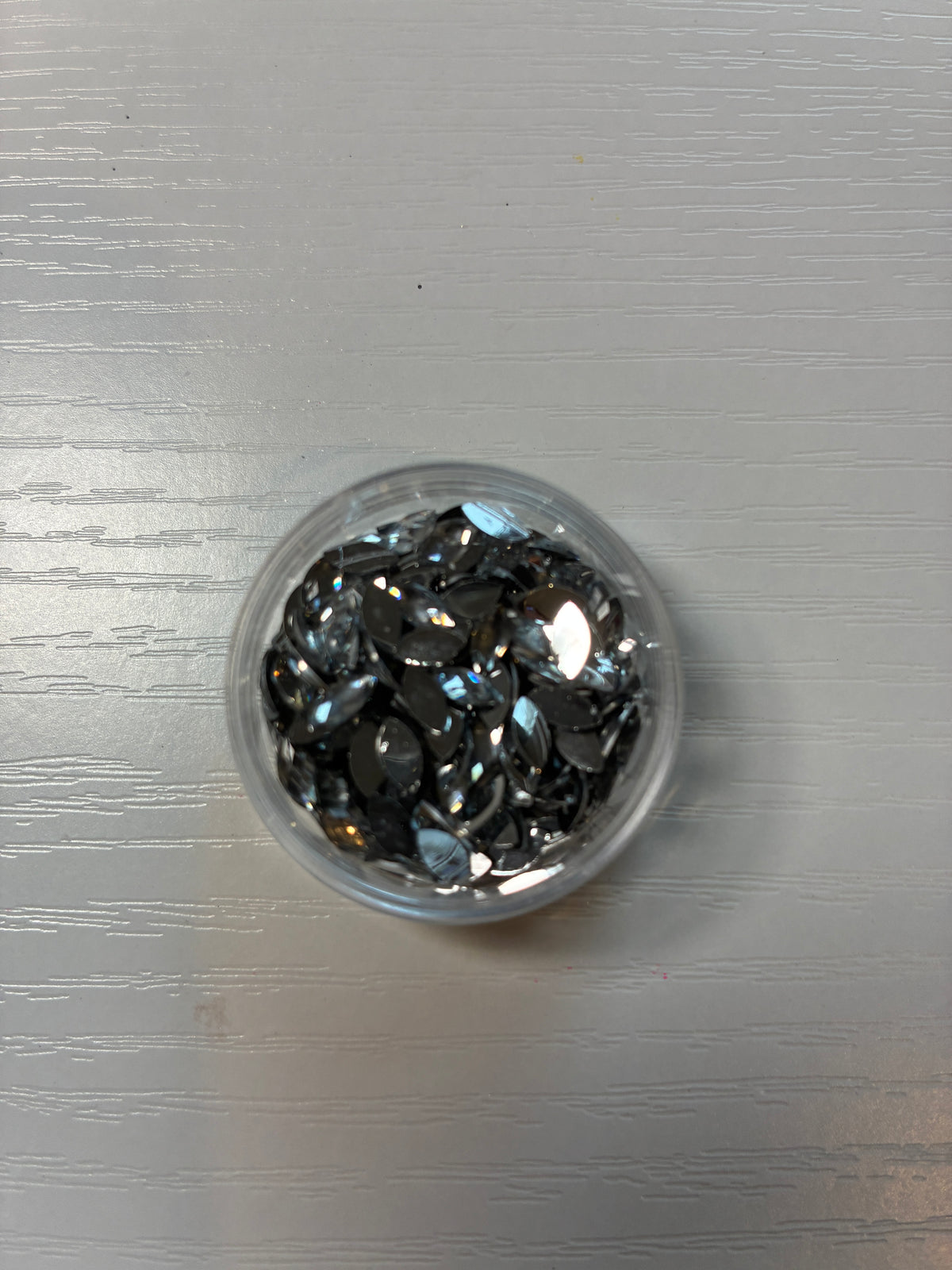 strass navette argentés pour nail art